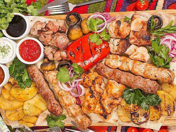 Мушмула - Ассорти шашлыков