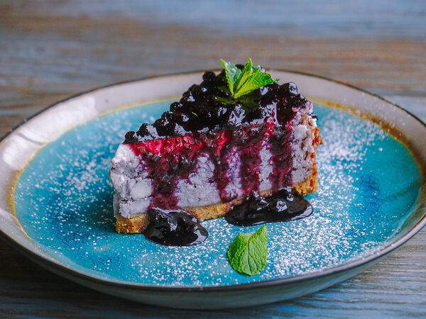 Кинза - Чизкейк из домашнего сыра