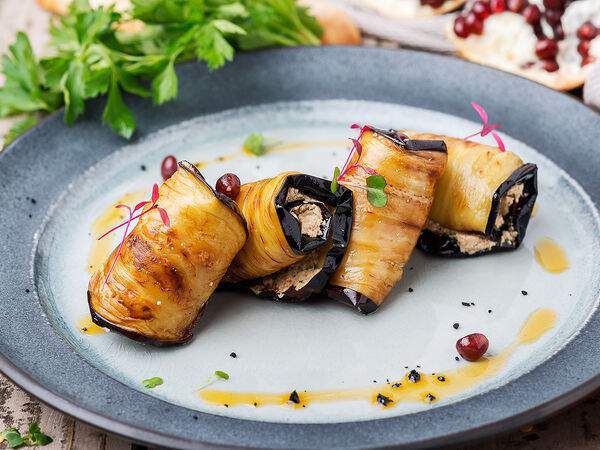 Пряности & Радости - Жареные баклажаны по-грузински