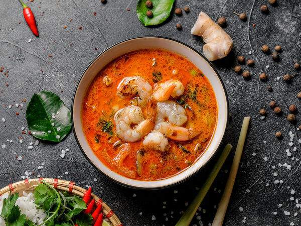 Spicy Band - Суп Том Ям с тигровыми креветками