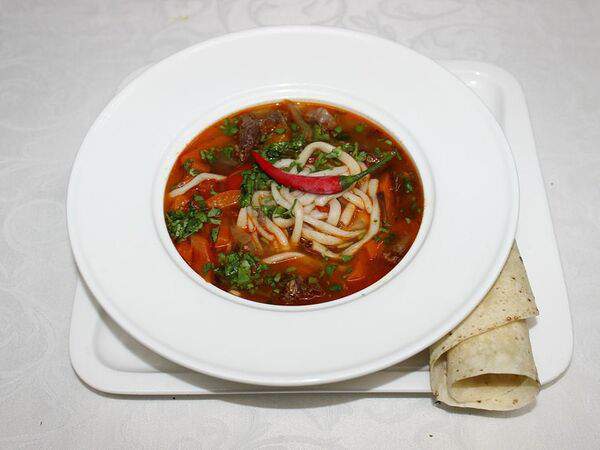 Каравелла - Суп Лагман из баранины с овощами