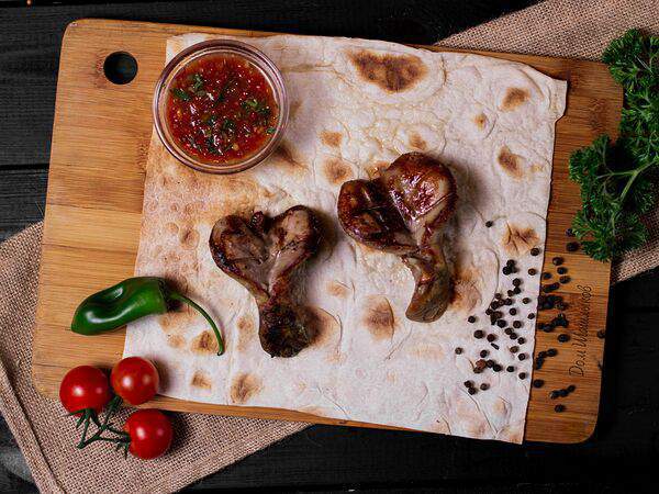 Дом шашлыков - Шашлык из бараньего языка