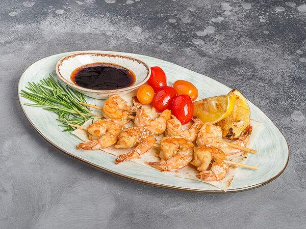 ХашЛаваш - Креветки на углях