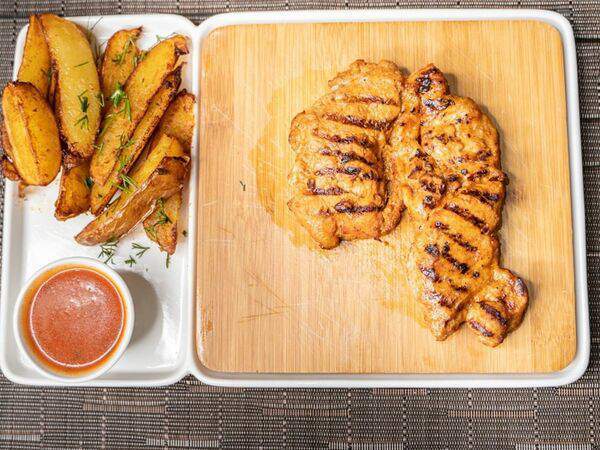 Семейное кафе - Стейк из свинины