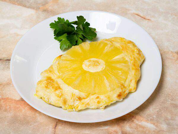 Перекус - Свинина запеченная с ананасом