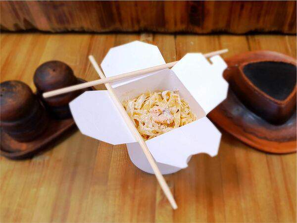 Техас Экспресс - Паста Феттуччине с сёмгой