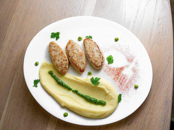 Scoozi - Щучьи котлеты с пюре