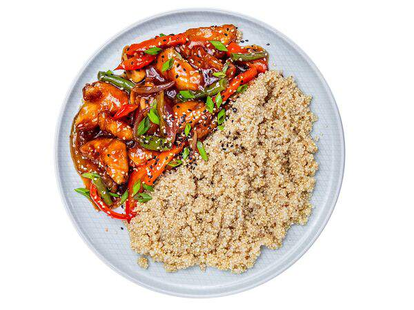 Мандарин - Куриное филе с овощами