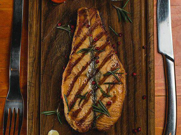 Harley Bar & Grill - Стейк семги