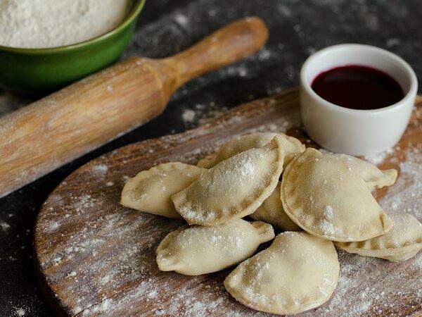 Ресторан Доставки Мамуля - Вареники с вишней полуфабрикат