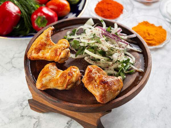 Кафе Балу - Шашлык из куриных крыльев