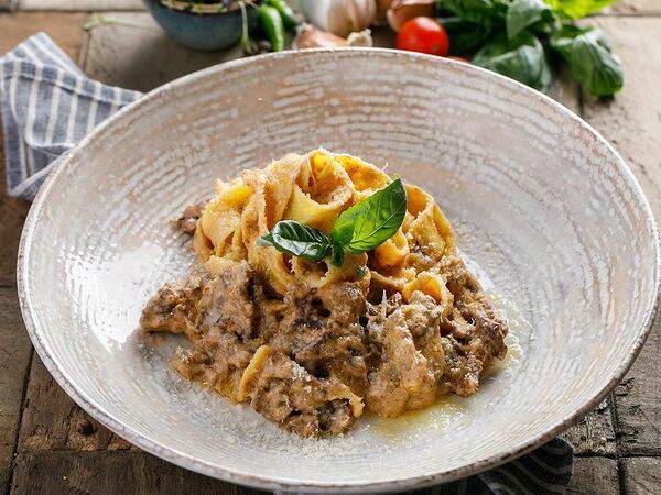 Маймун - Паппарделле с рагу из ягнёнка