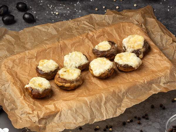 Ресторан Рояль - Шампиньоны под сыром и чесноком