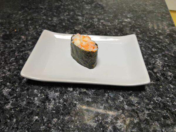 Суши & Пицца Красти & Крабс - С креветками гункан