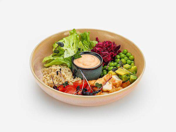 1095 FOOD - Боул с креветкой