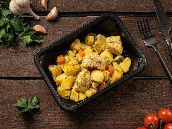 Твоя Еда - Тушеный картофель с грудкой