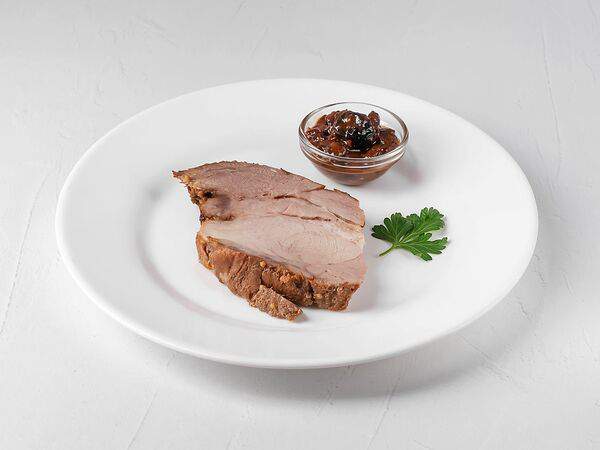 Компот - Буженина с соусом из чернослива