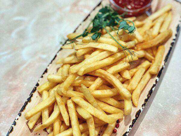 Chocolate lounge cafe - Картофель фри с кетчупом