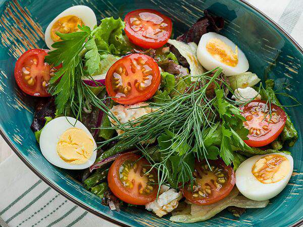 Тема Бар - Салат Овощной с сыром фета