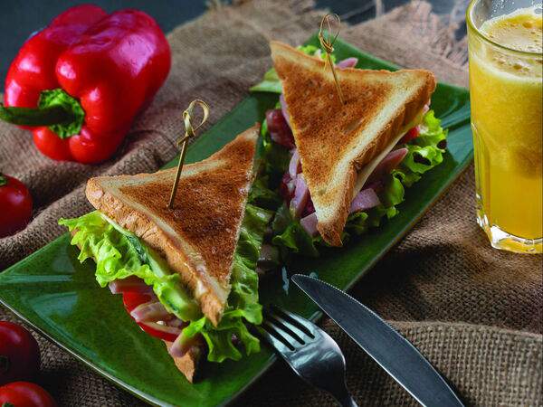 Green park - Сэндвич с ветчиной