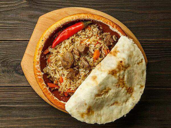 Чучвара, мангал и печи - Плов с говядиной