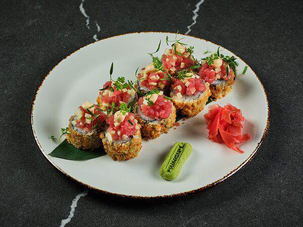 Principle - Темпурный ролл с тунцом и яблоком