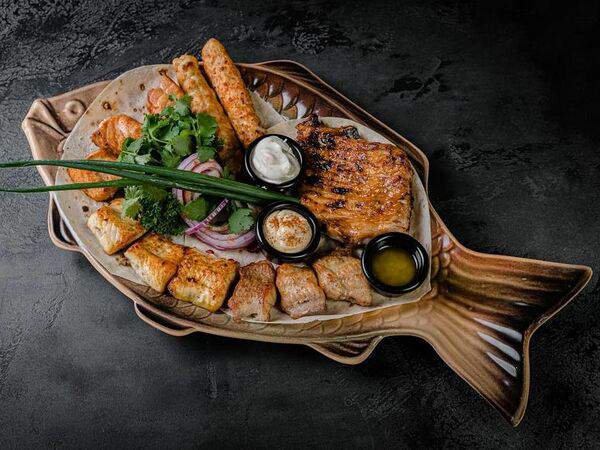 Fish Point - Ассорти шашлыков из рыбы