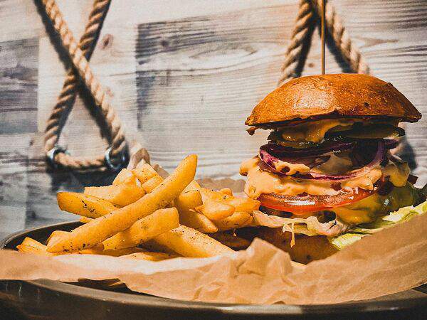 Джон Сильвер - Биф бургер