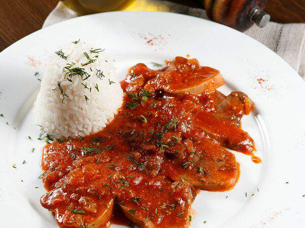 Таверна Старый Томас - Язык в кисло-сладком соусе