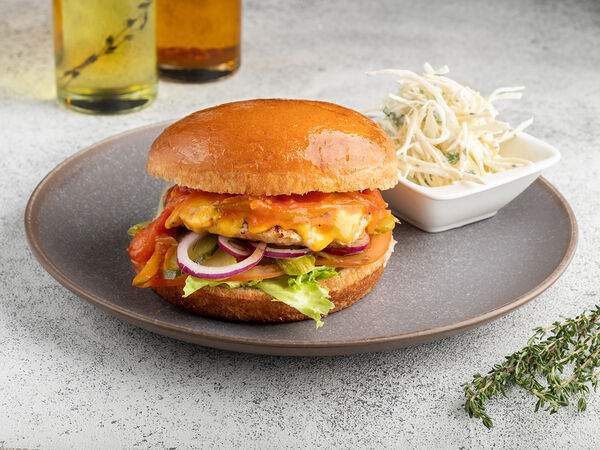 Лево Право - Бургер от Шефа с индейкой