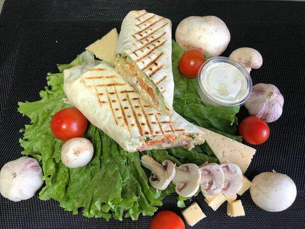 Дёнер-кебаб - Шаверма Сыр и грибы