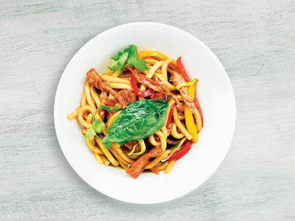 Суши сан - Удон со свининой