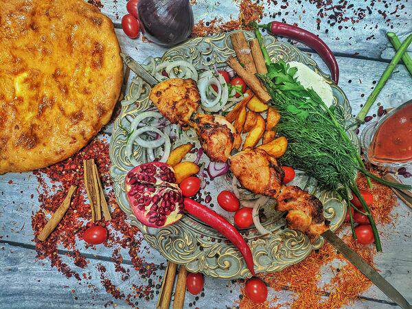 Шашлычная №1 - Шашлык из филе бедра курицы