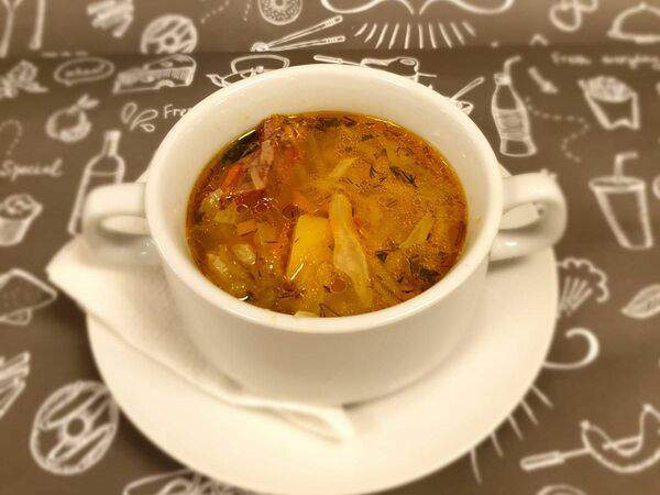 Tastyfood - Щи из свежей капусты с курицей