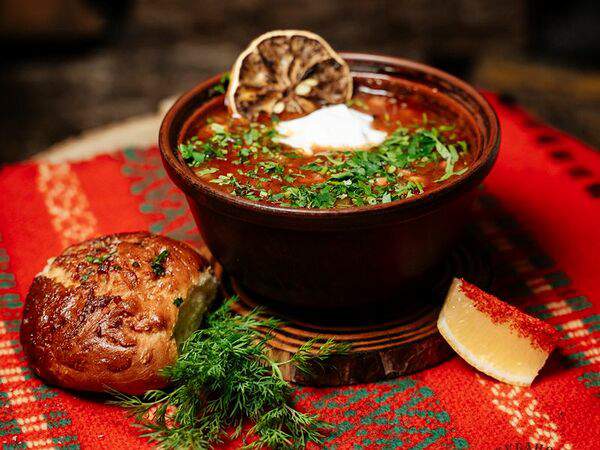 Цибулька - Солянка мясна русска з сметаною