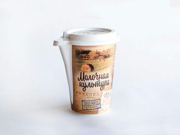 Теплого хлеба - Ряженка Молочная Культура