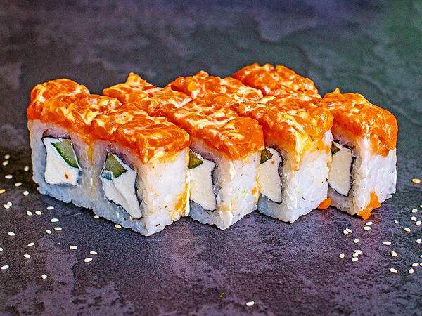 Суширолла - Ролл Острый лосось