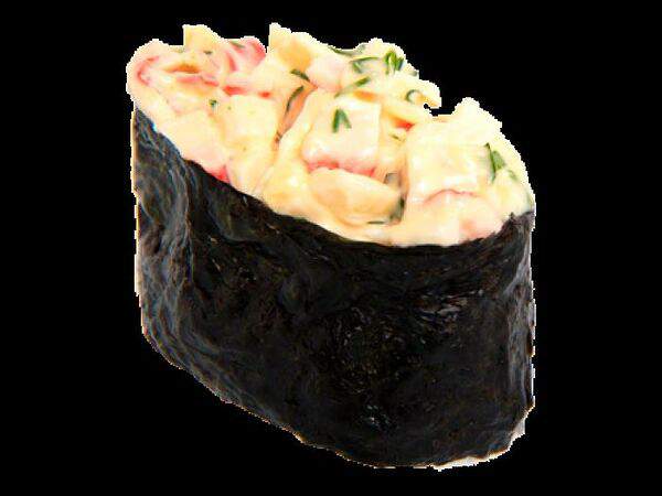 Wasabi - Суши чесночные с крабом