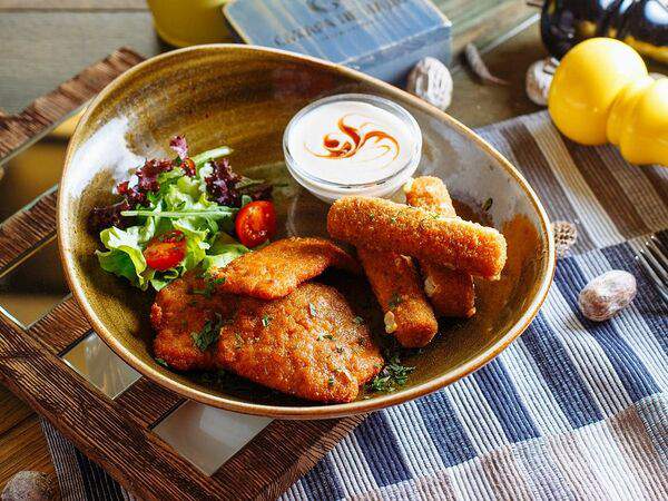 Сахара не надо - Сырные и куриные наггетсы