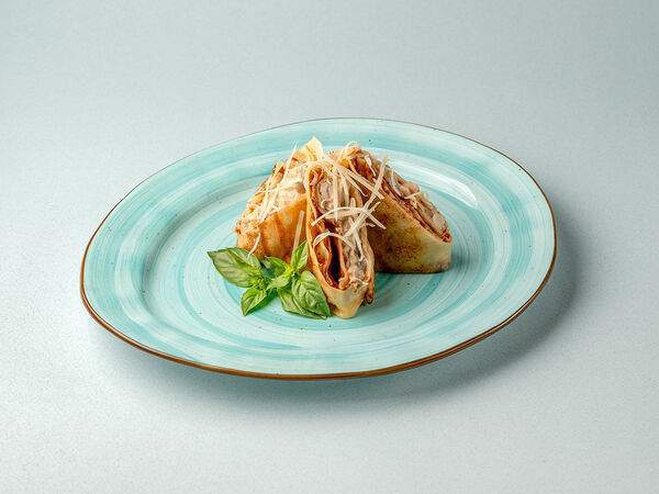 Гурман Булкинъ - Блины с куриным жюльеном