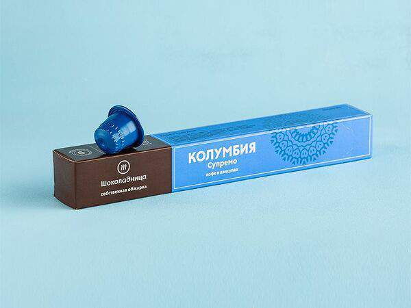 Шоколадница - Кофе в капсулах колумбия супремо