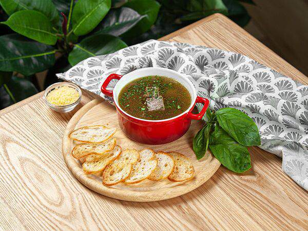 Перчини Grill & Wine - Бульон с говядиной