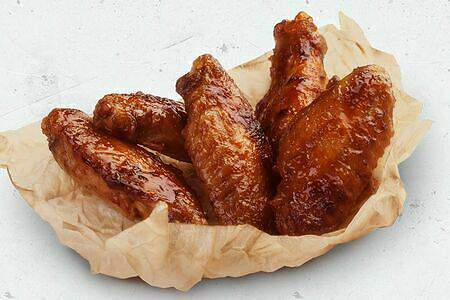 Pizza Hut - Куриные крылышки в соусе Барбекю острый, 10 шт