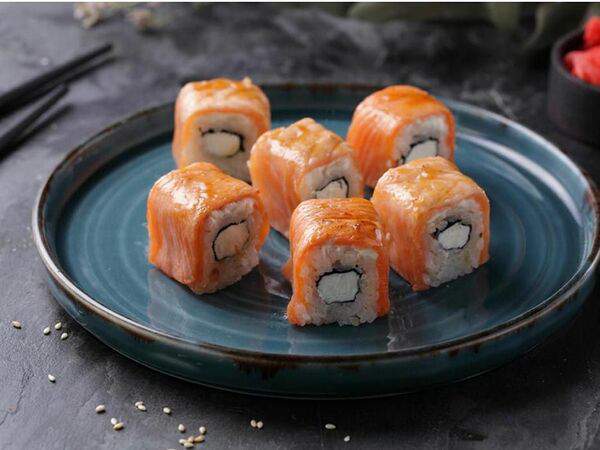 Суши сан - Опаленный лосось