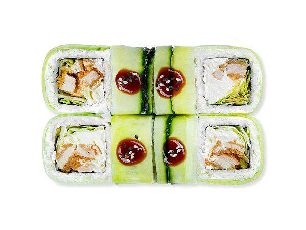 Белый рис - Чикен каппа