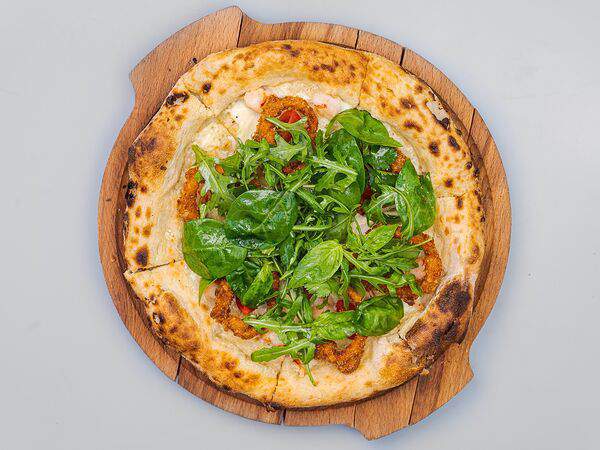 Мечты - Пицца Мечты с креветками и кальмаром