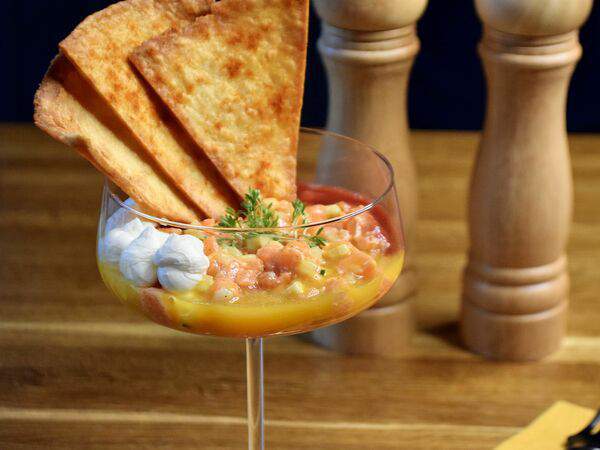 Elementum - Тартар из лосося