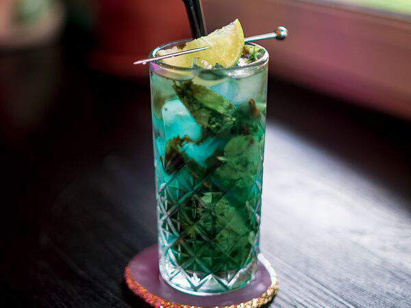 Всё сейчас хорошо - Голубой мохито безалкогольный