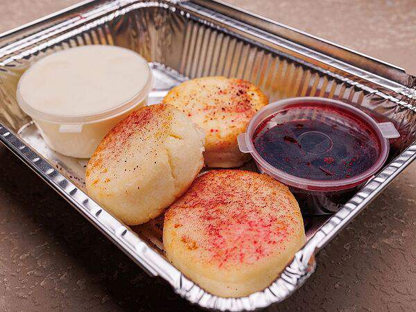 Завтрак - Сырники из 3-х видов творога