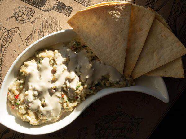 RingoBells - Крем из печёного баклажана с тхиной